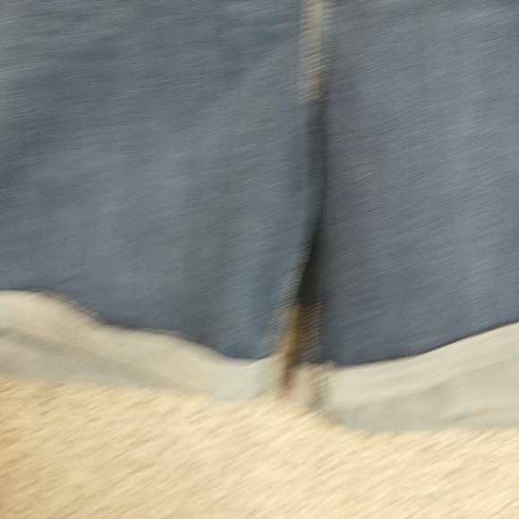 Levis Mid-Rise Denim Jean Mid Length Shorts Womens Size 22 - Picture 5 of 15